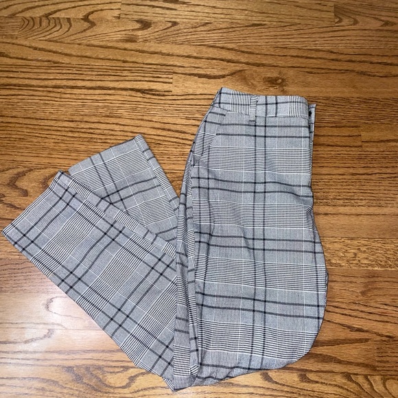 Laundry By Shelli Segal Gray Plaid Skinny Pants - Picture 2 of 12